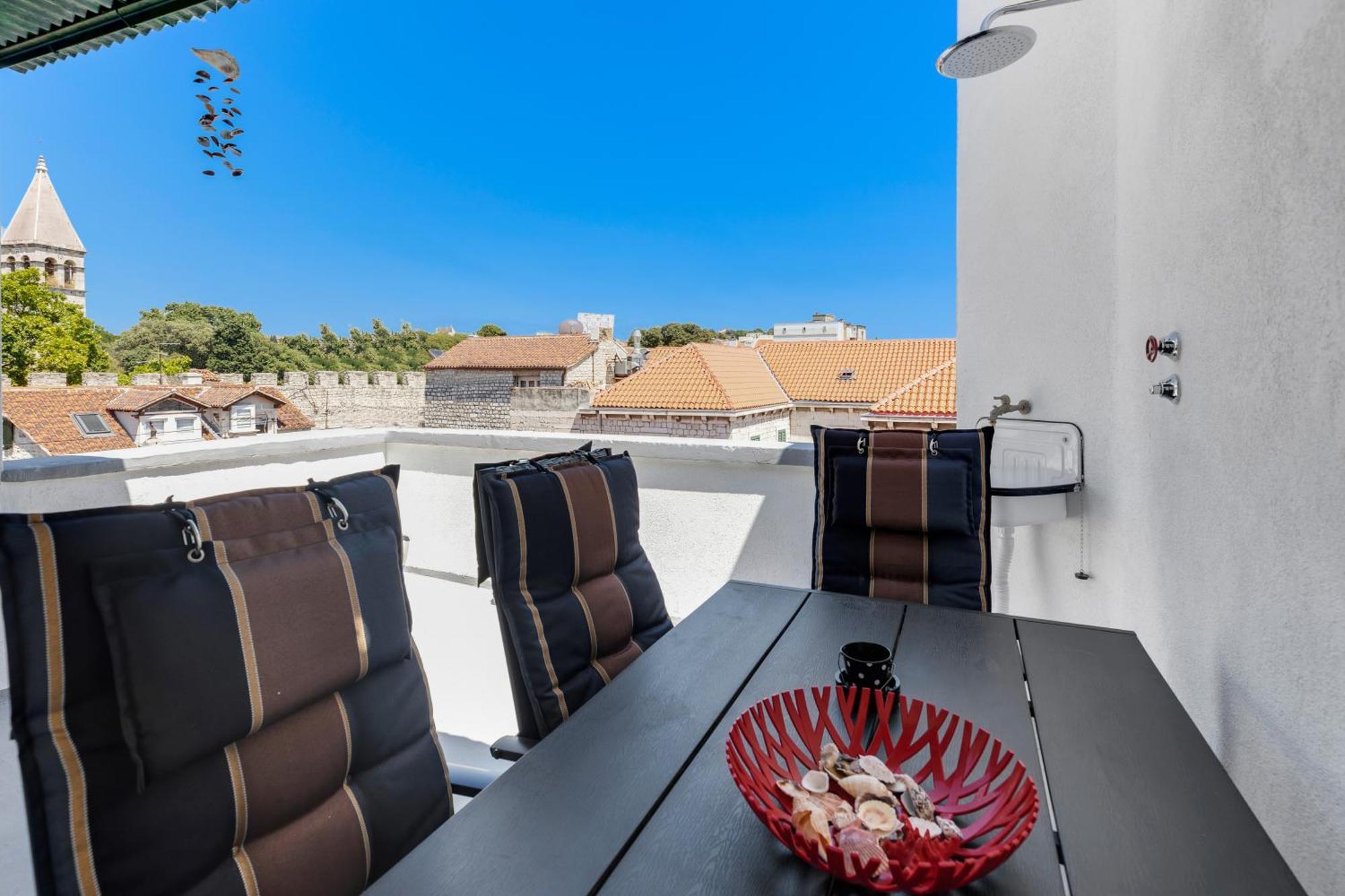 Luxury Dante Apartment With Terrace Split Luaran gambar